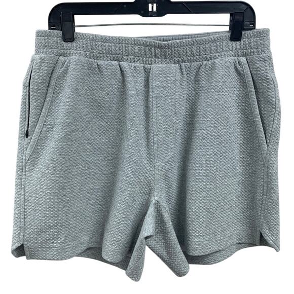 New American Eagle Mens Medium Drawstring Elastic Waist Textured Shorts - Picture 1 of 4